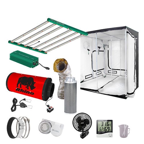 Adjusta-Watt 720W LED Complete Grow Kit - 2.4m x 2.4m Professional / None / Basic Add Ons - London Grow