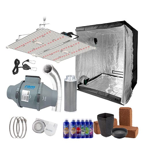 LUMii Black Blade 400W Complete Grow Kit - 1.5m2 Hobby / Coco / None - London Grow