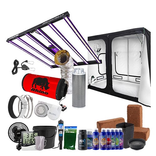 Lumatek Zeus 600W Pro LED Complete Grow Kit - 1.2m x 2.4m Professional / Coco / Complete Add Ons - London Grow