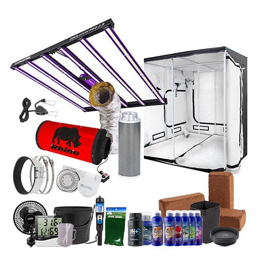 Lumatek Zeus 600W Pro 2.9 LED Complete Grow Kit - 2.4m x 2.4m Professional / Coco / Complete Add Ons - London Grow