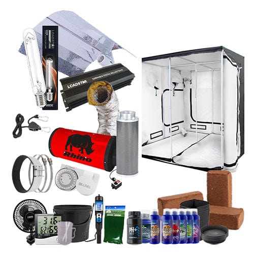 Loadstar 600W HPS Complete Grow Kit - 2.4m x 2.4m Professional / Coco / Complete Add Ons - London Grow