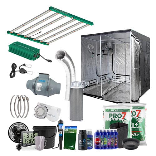 Adjusta-Watt 720W LED Complete Grow Kit - 2.4m x 2.4m Hobby / Soil / Complete Add Ons - London Grow