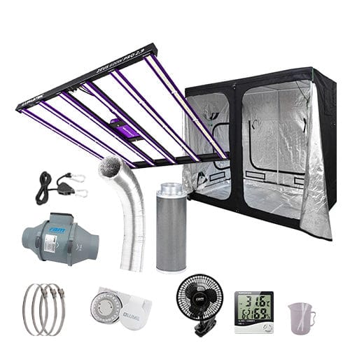 Lumatek Zeus 600W Pro LED Complete Grow Kit - 1.2m x 2.4m Hobby / None / Basic Add Ons - London Grow