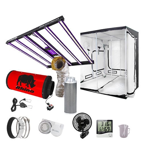 Lumatek Zeus 600W Pro 2.9 LED Complete Grow Kit - 2.4m x 2.4m Professional / None / Basic Add Ons - London Grow