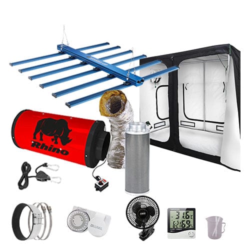 Maxibright Daylight 660W LED Complete Grow Kit - 1.2m x 2.4m Professional / None / Basic Add Ons - London Grow