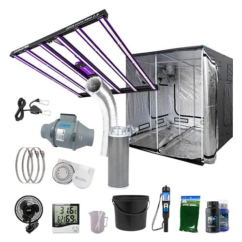 Lumatek Zeus 600W Pro 2.9 LED Complete Grow Kit - 2.4m x 2.4m Hobby / None / Complete Add Ons - London Grow