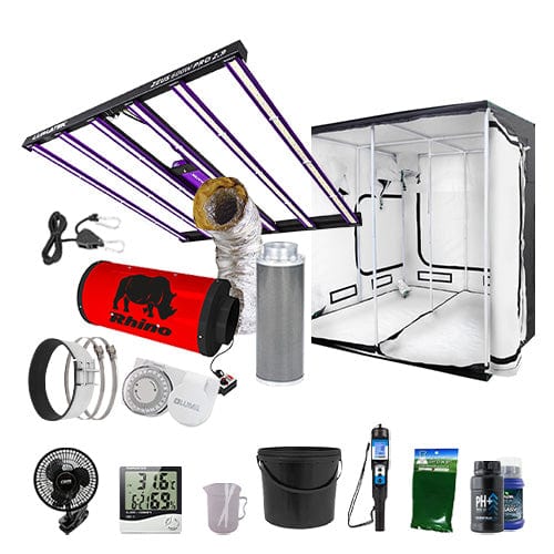 Lumatek Zeus 600W Pro 2.9 LED Complete Grow Kit - 2.4m x 2.4m Professional / None / Complete Add Ons - London Grow
