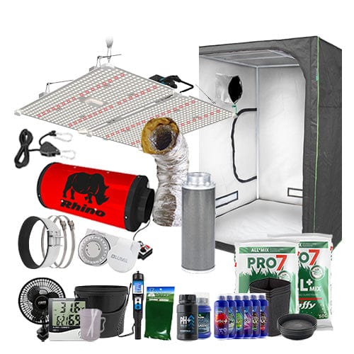 LUMii Black Blade 400W Complete Grow Kit - 1.5m2 Professional / Soil / Complete Add Ons - London Grow