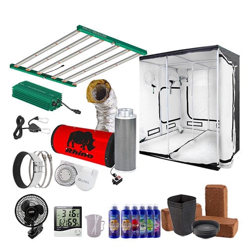 Adjusta-Watt 720W LED Complete Grow Kit - 2.4m x 2.4m Professional / Coco / Basic Add Ons - London Grow