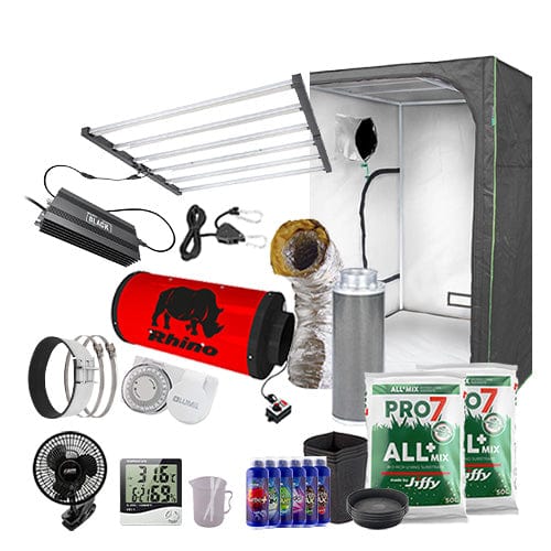 LUMii Black LED 720W Complete Grow Kit - 1.5m2 - London Grow