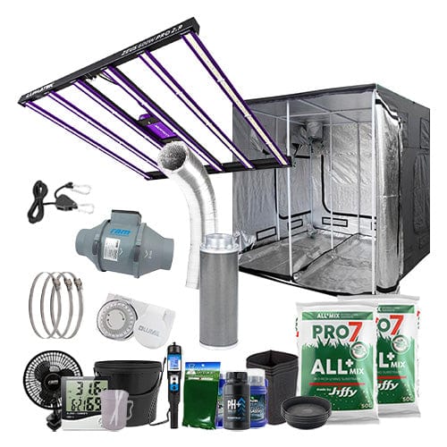 Lumatek Zeus 600W Pro 2.9 LED Complete Grow Kit - 2.4m x 2.4m Hobby / Soil / Complete Add Ons - London Grow