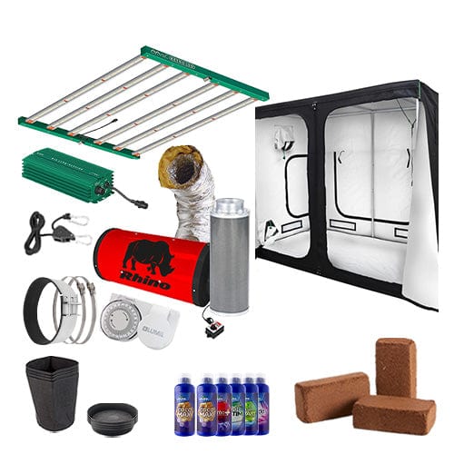 Adjusta-Watt LED 720W Complete Grow Kit - 1.2m x 2.4m Professional / Coco / None - London Grow