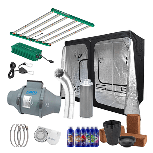 Adjusta-Watt LED 720W Complete Grow Kit - 1.2m x 2.4m Hobby / Coco / None - London Grow