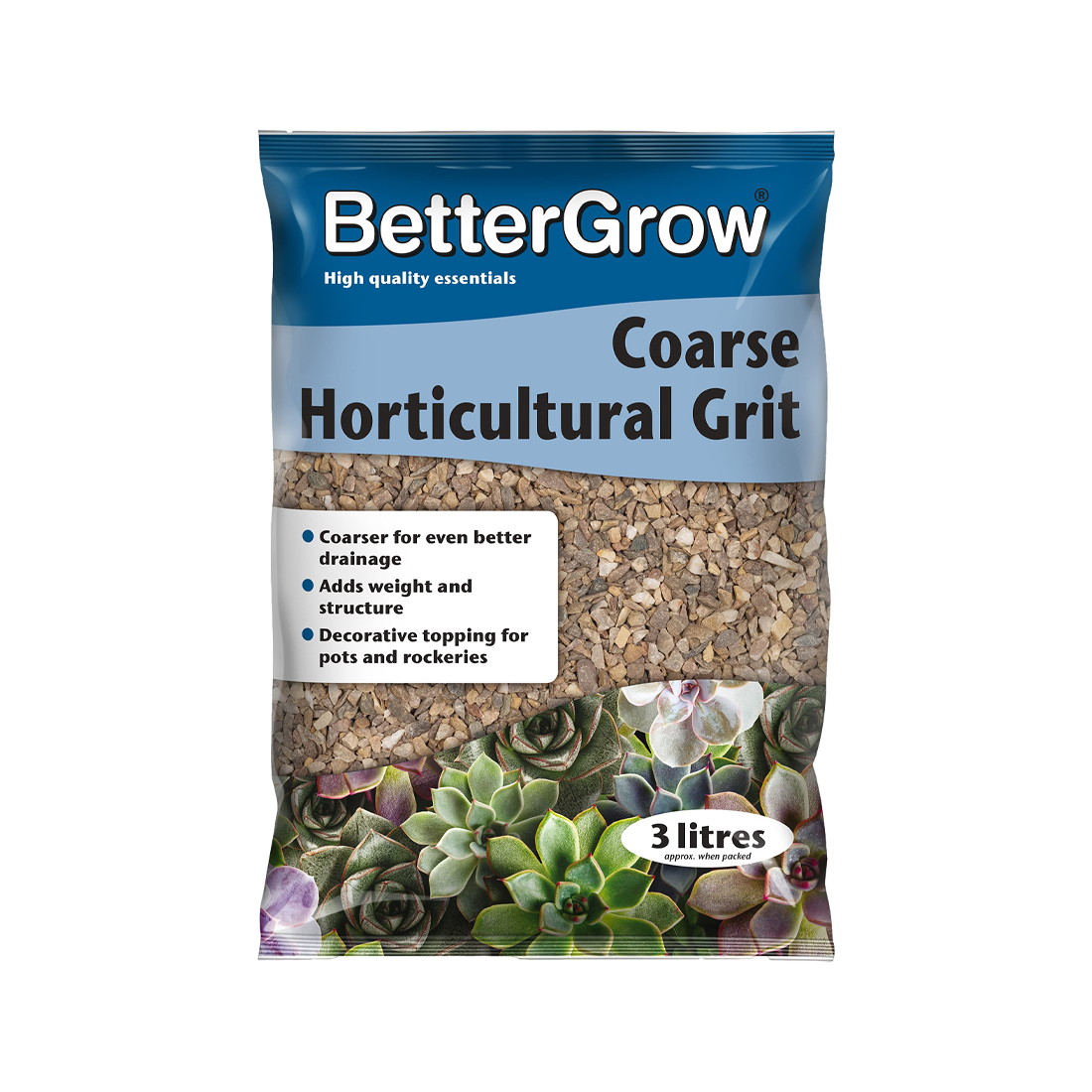 grit for potting plants BetterGrow Coarse Horticultural Grit