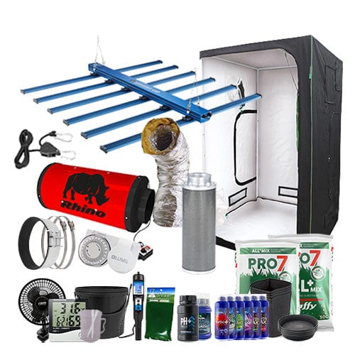 Maxibright Daylight 660W Complete Grow Kit - 1.2m2 Professional / Soil / Complete Add Ons - London Grow