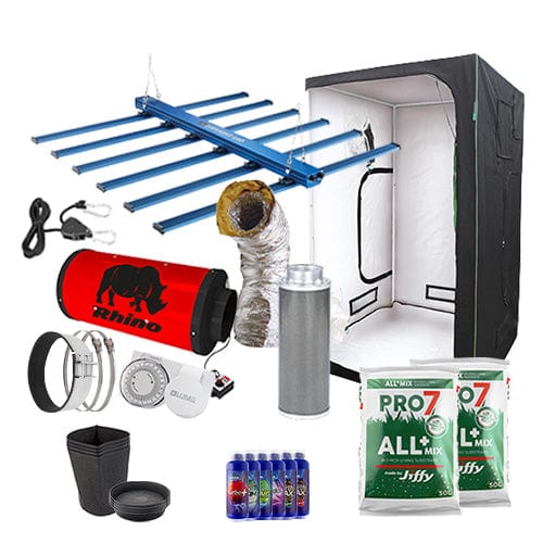 Maxibright Daylight 660W Complete Grow Kit - 1.2m2 Professional / Soil / None - London Grow