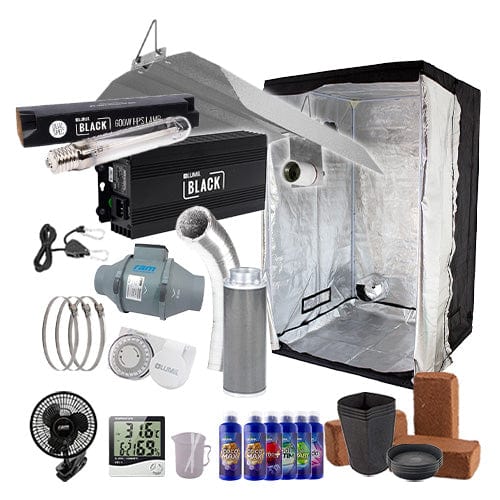 LUMii Black HPS Complete Grow Kit - 1.2m2 - London Grow
