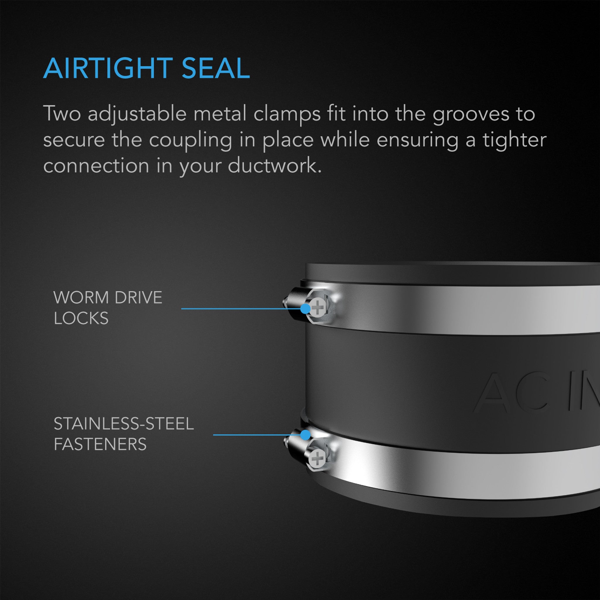 AC infinity Noise Reduction Clamp
