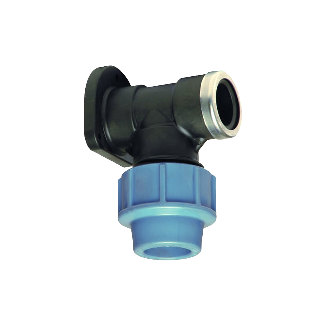 Unidelta Wall Plate Elbow Compression Fitting