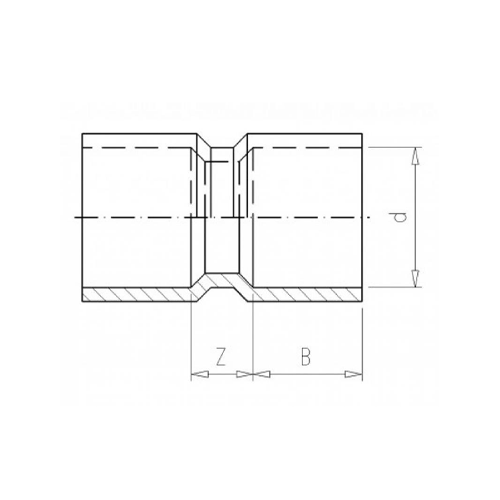VDL PVCu Socket Plain - London Grow