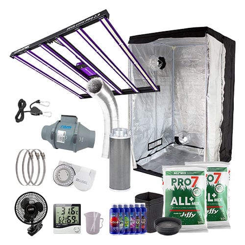 Lumatek Zeus 600W Pro Complete Grow Kit - 1.2m2 Hobby / Soil / Basic Add Ons - London Grow