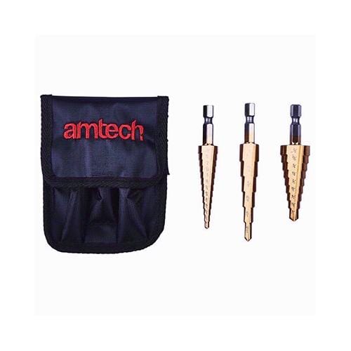 Amtech High Speed Steel Drill Step 3pc - London Grow