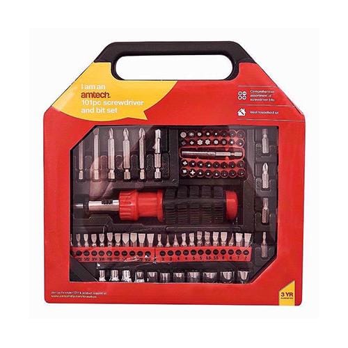 Amtech Screwdriver & Bit Set 101pc - London Grow