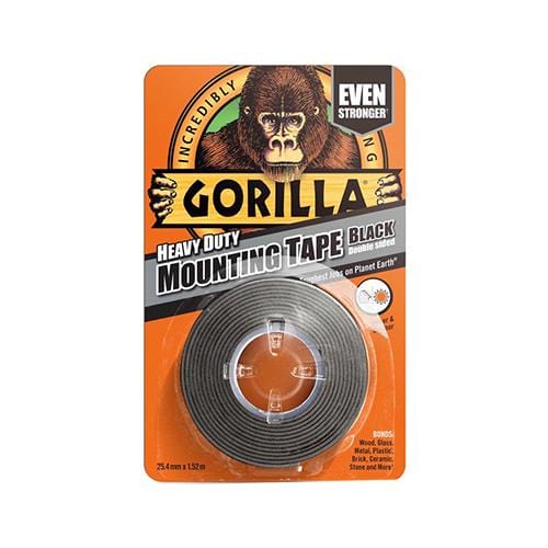 Gorilla Heavy Duty Double Sided Mounting (Black) - London Grow