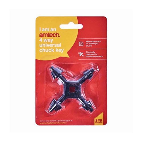 Amtech Chuck Key Universal 4pc - London Grow