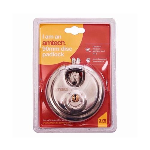 Amtech Padlock Disc 90mm - London Grow