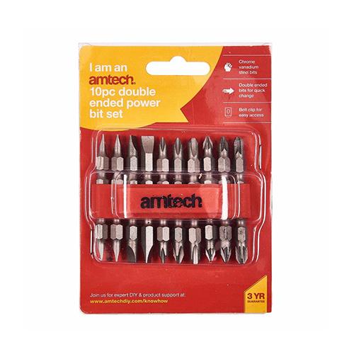 Amtech 10pc Double Ended Power Bit Set - London Grow