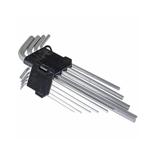 Amtech Extra Long Metrix Hex Key Set 9pc - London Grow