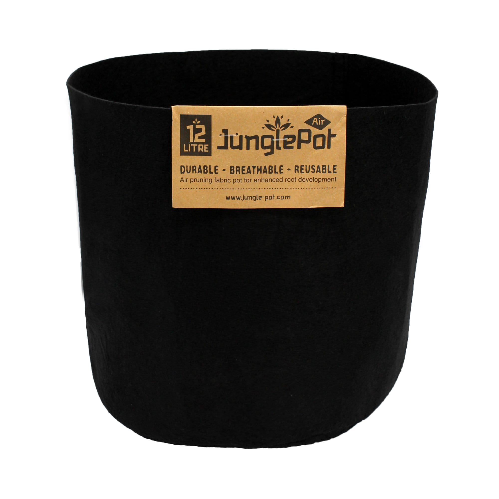 JunglePot Air - Heavy Duty Fabric Pot 12L - London Grow