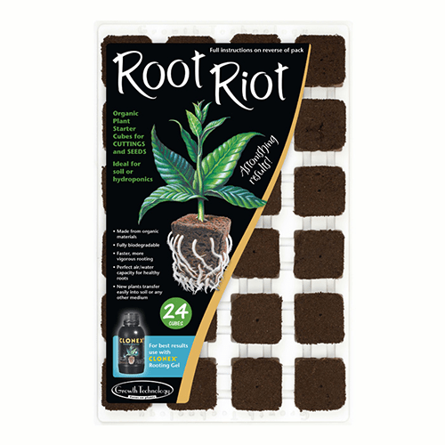 Growth Technology - Root Riot Tray of 24 - London Grow