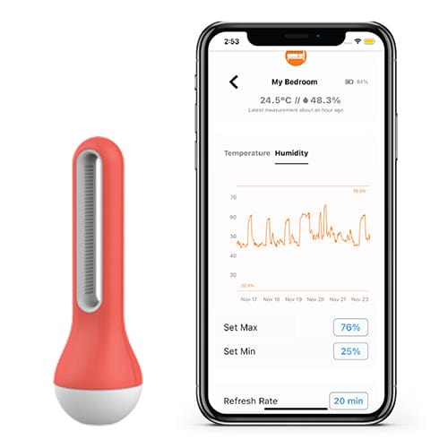 AirComfort - Bluetooth Temperature and Humidity Sensor - London Grow