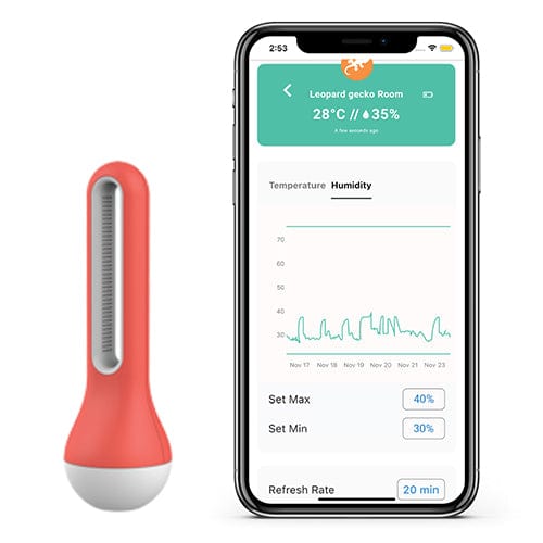 AirComfort - Bluetooth Temperature and Humidity Sensor - London Grow