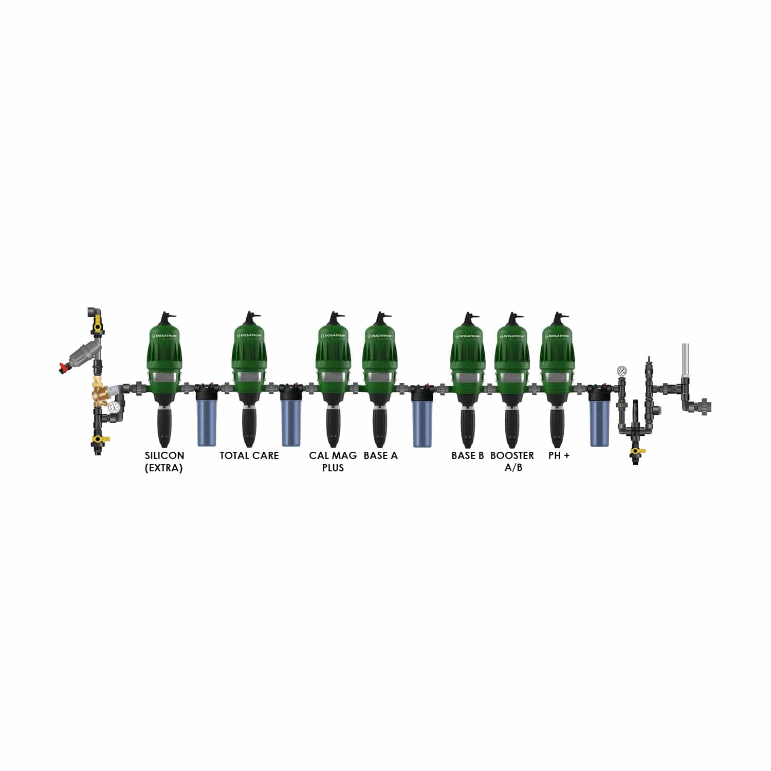 Dosatron Nutrient Injector Kits Idrolab / No - London Grow