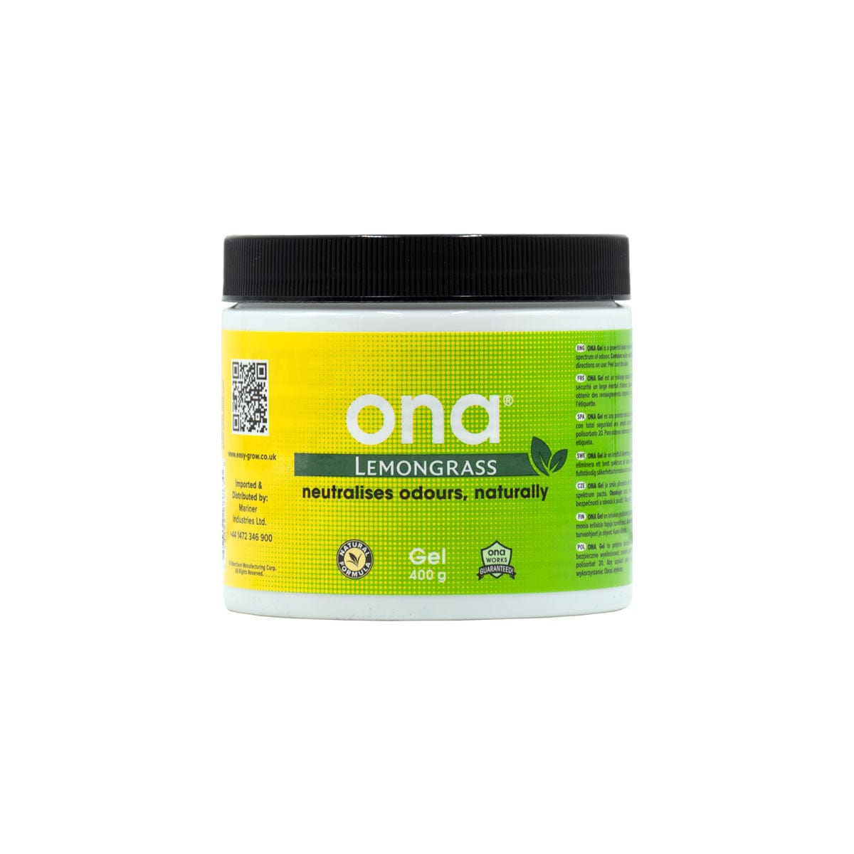 ONA Gel Lemongrass / 400g - London Grow