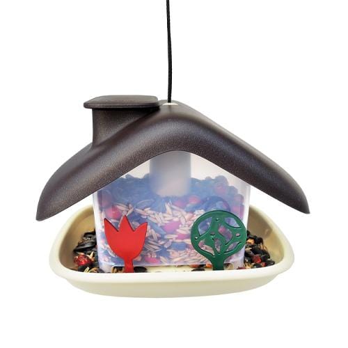 Plastia Bird Feeder Domek Brown - London Grow