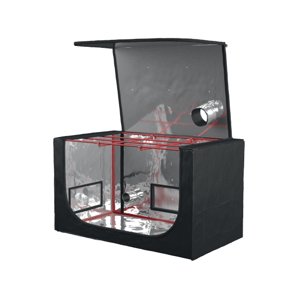 Black Orchid Geno-Box Tent - 70x120x70cm - London Grow