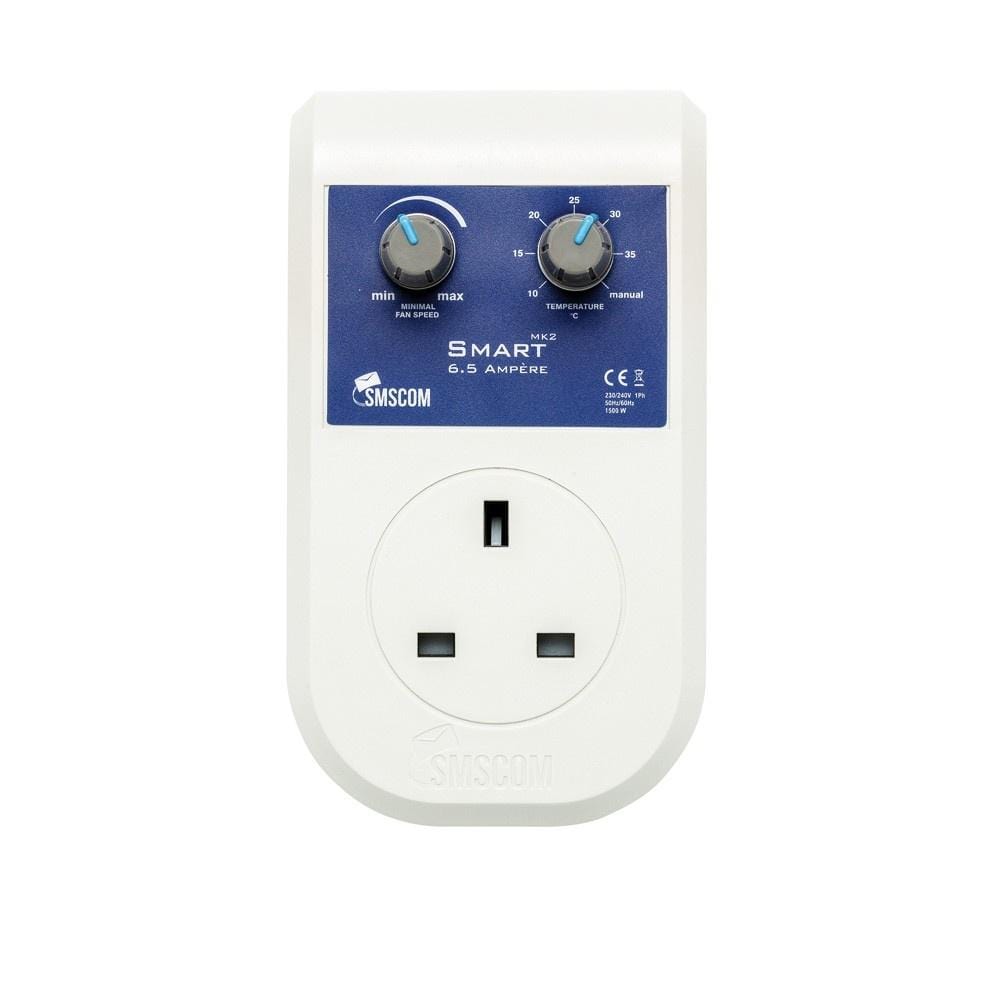 SMSCOM - Smart Fan Controller 6.5A UK (No Temperature Cable) - London Grow