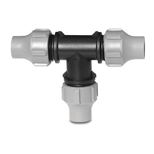 Netafim - Nutlock 25mm High Pressure Tee - London Grow