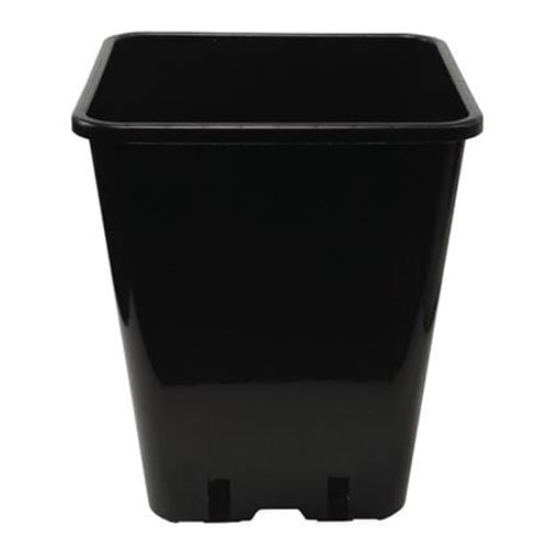 25l plant pot dimensions Square Plant Pots - Durable Plastic & Drain Holes