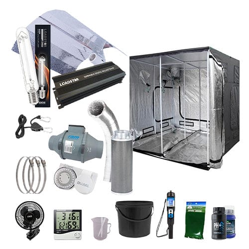 Loadstar 600W HPS Complete Grow Kit - 2.4m x 2.4m Hobby / None / Complete Add Ons - London Grow