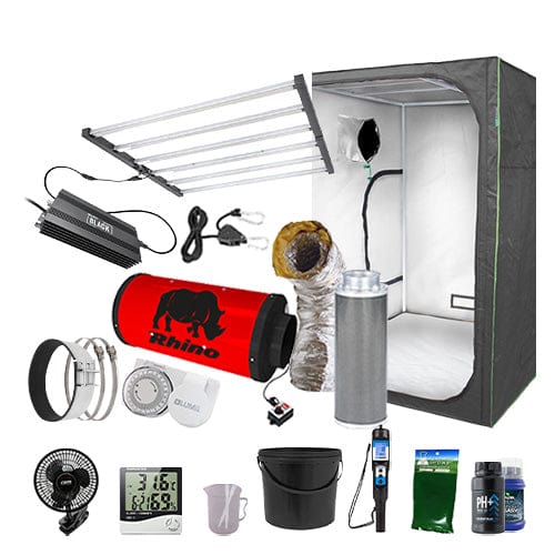 LUMii Black LED 720W Complete Grow Kit - 1.5m2 Professional / None / Complete Add Ons - London Grow