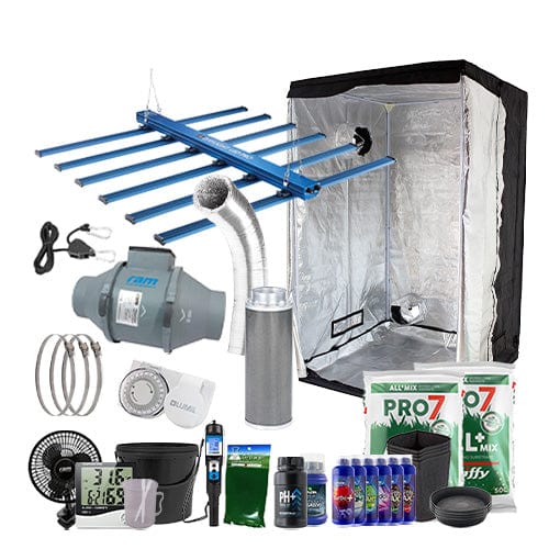 Maxibright Daylight 660W Pro Complete Grow Kit - 1.2m2 Hobby / Soil / Complete Add Ons - London Grow