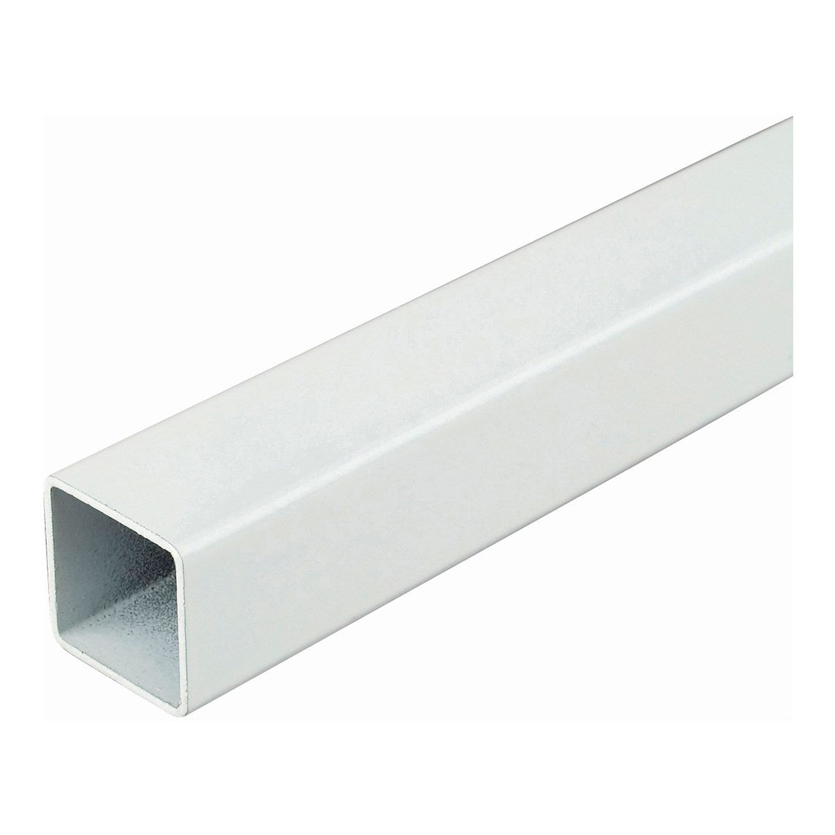Steel Square White Tube 3m - London Grow