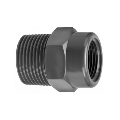 PVCu Adapter Socket Threaded x Threaded Female
