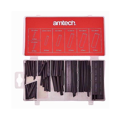 Amtech Heat Shrink Wire Wrap Assortment 127pc - London Grow