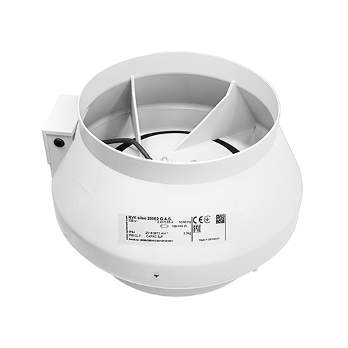 Systemair RVK Fan 250mm-L (1080m3/hr) - London Grow